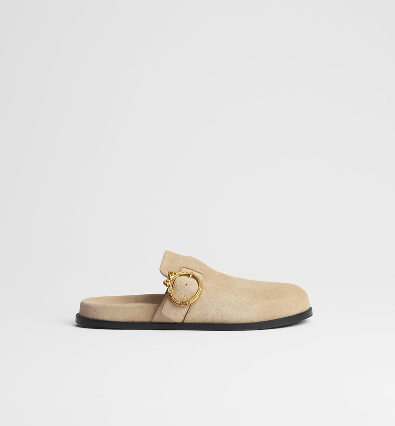 Dior Dior Dior Médaillon Sabot Beige Women Sandals - World Class Fashion