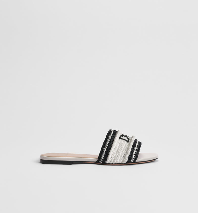 Dior Dior Woven Riviera Sandals White Women - World Class Fashion