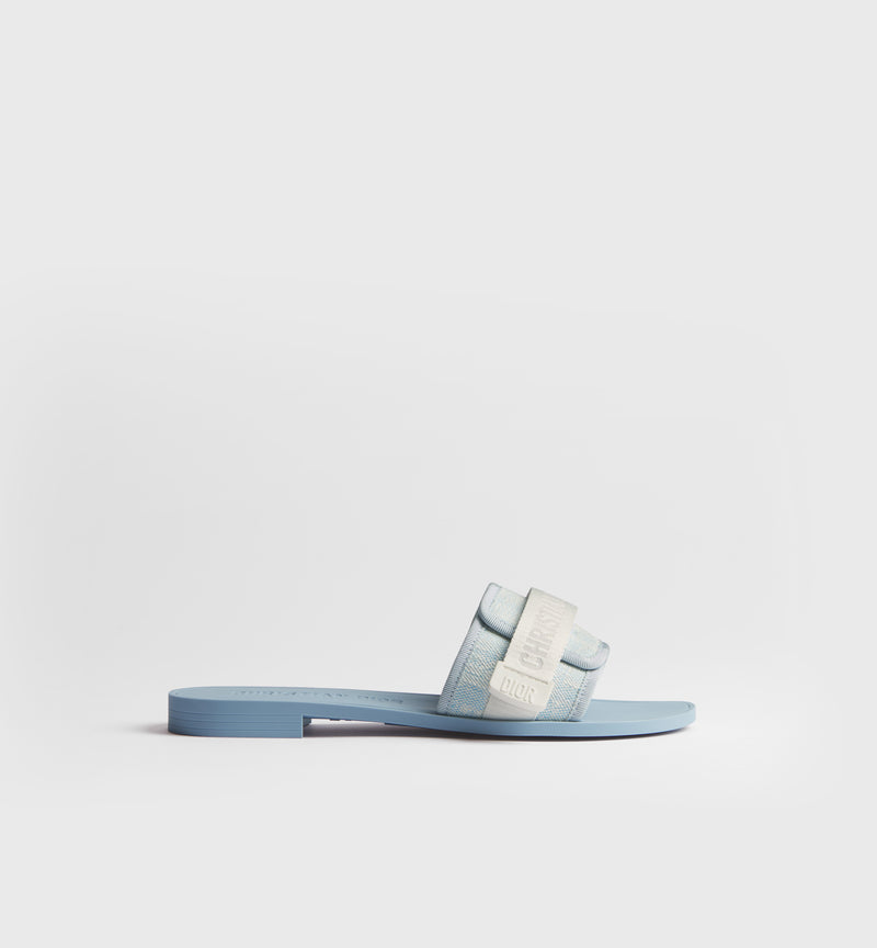 Dior Dior Dio(r)evolution Dioriviera Sandals Light Blue - World Class Fashion