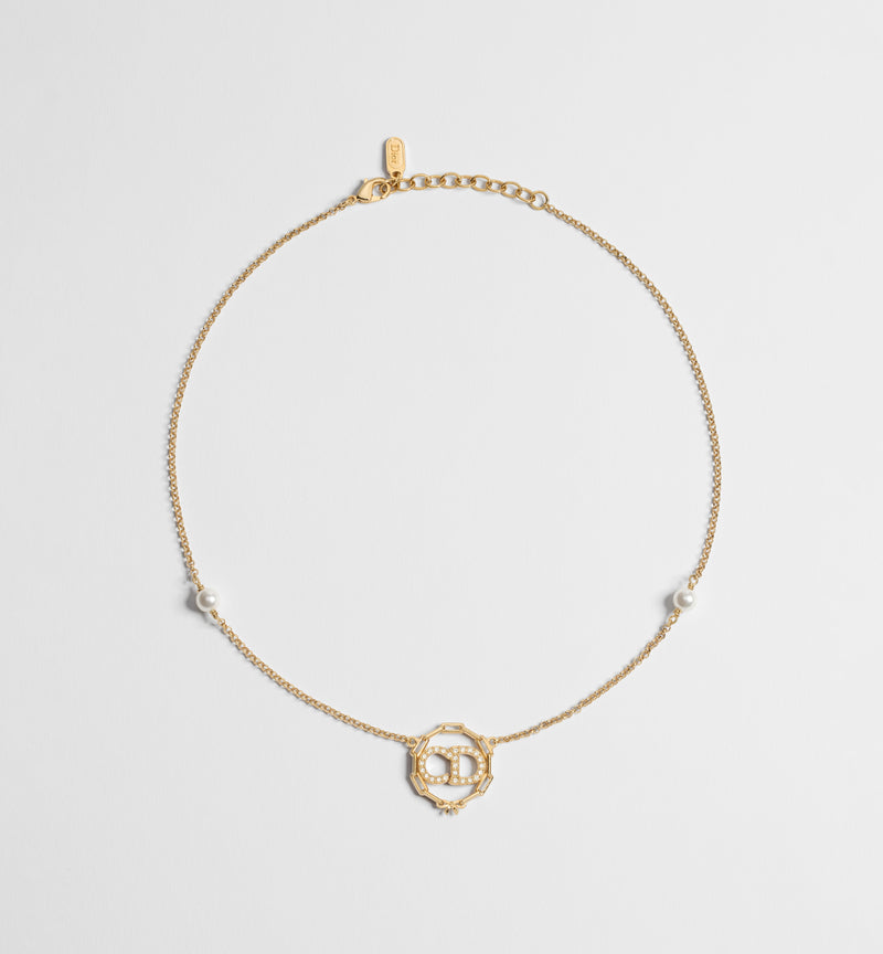 Dior Dior CD Circle Chain Necklace Gold Women - World Class Fashion