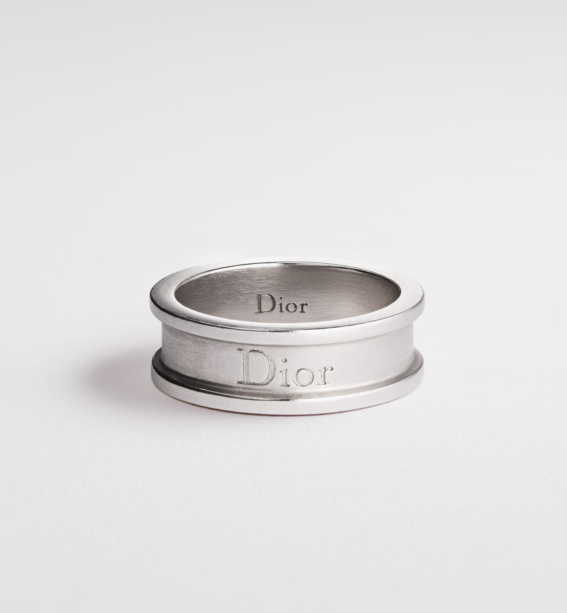 Dior Anillo Dior Dior Link para hombre de plata - World Class Fashion
