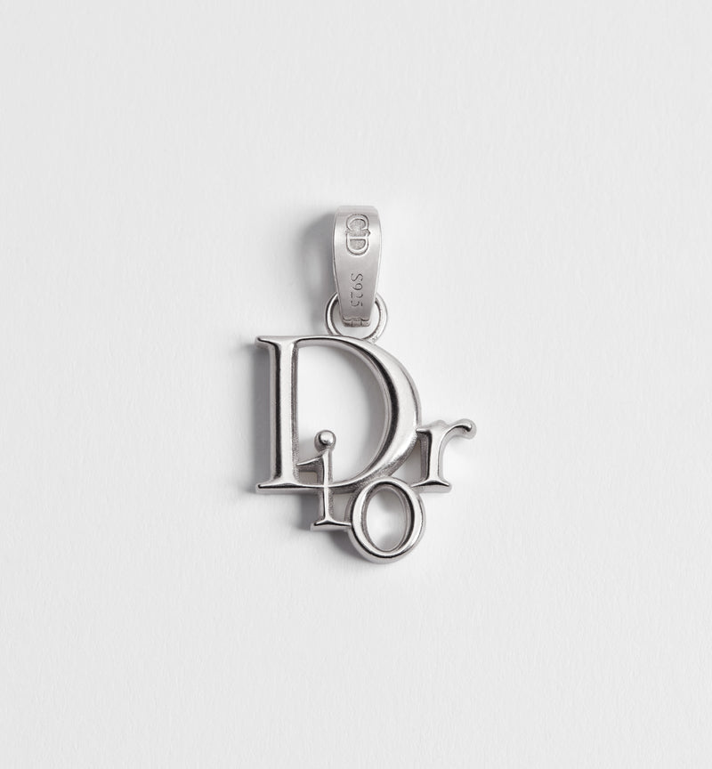 Dior Dior Dior Oblique Charm Plata Hombre - World Class Fashion