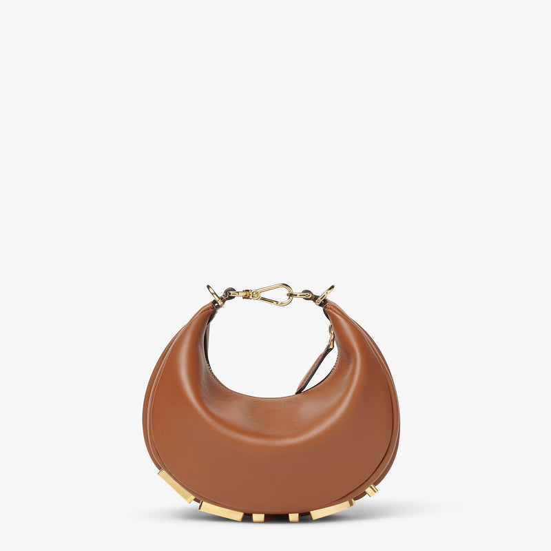 Fendi Fendi Fendigraphy Small Handbag Brown - World Class Fashion