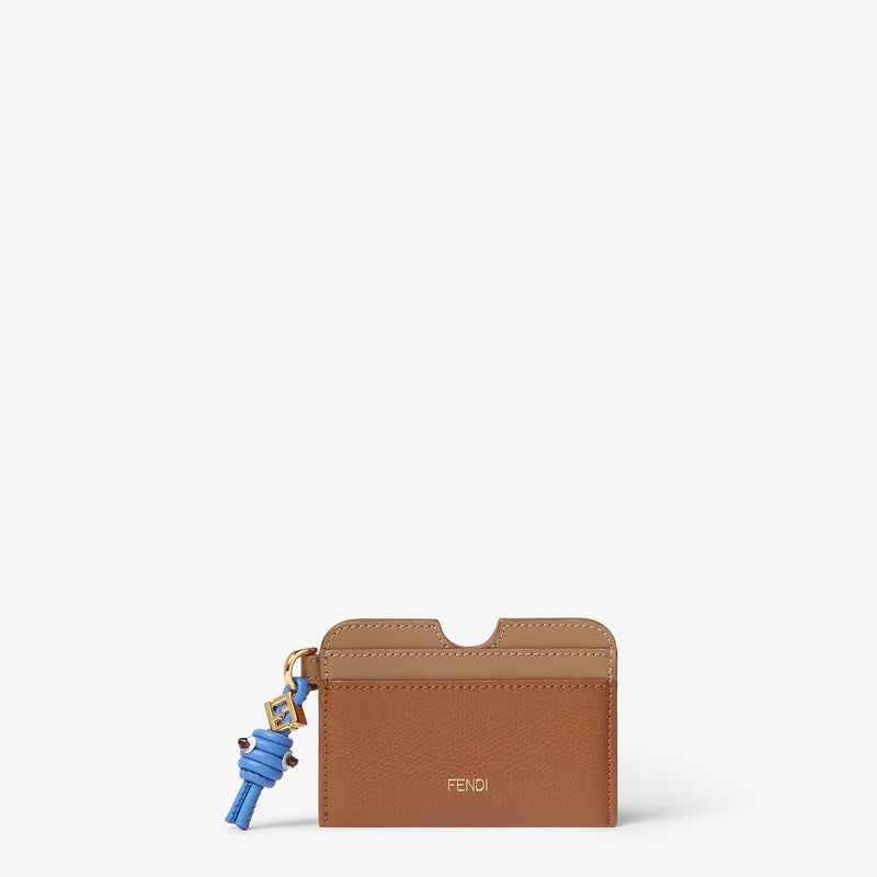 Fendi Fendi FF Diamonds Card Holder Brown Women - World Class Fashion