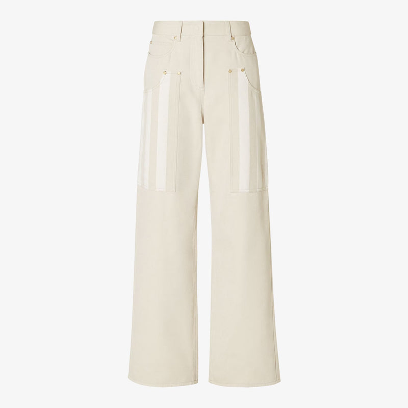 Fendi Fendi Wide Leg Jeans - World Class Fashion
