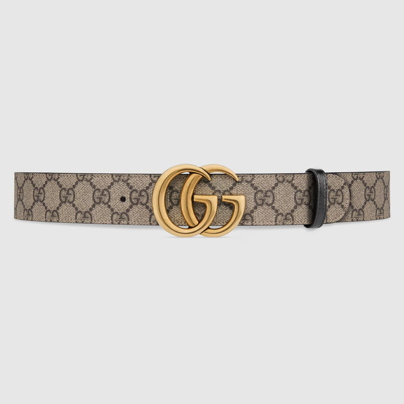 Gucci Gucci Gg Marmont Reversible Belt - World Class Fashion