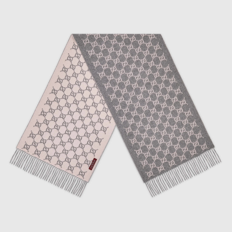 Gucci Gucci Gg Cashmere Scarf - World Class Fashion
