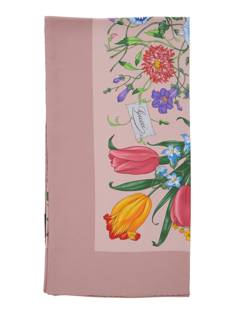 Gucci Gucci Silk Twill Carrè - World Class Fashion
