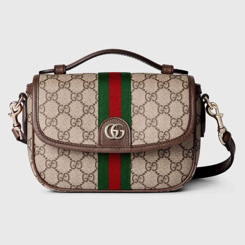Gucci Gucci Ophidia Small Handbag Beige Women - World Class Fashion
