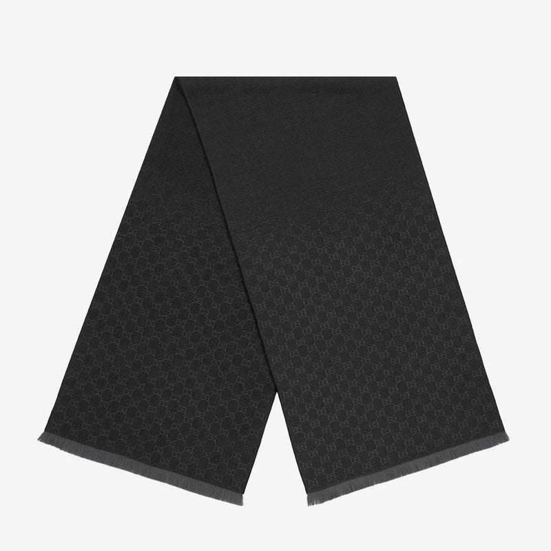 Gucci Gucci Gg Scarf In Wool - World Class Fashion