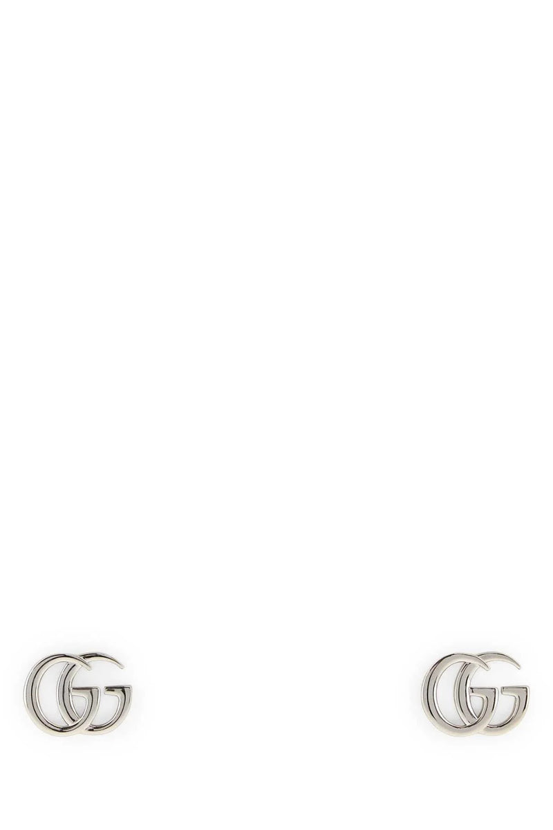 Gucci Gucci GG Marmont Earrings Silver - World Class Fashion