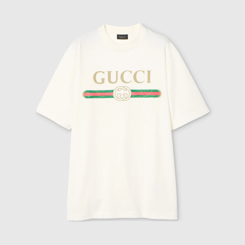 Gucci Gucci Cotton T-shirt With Logo - World Class Fashion