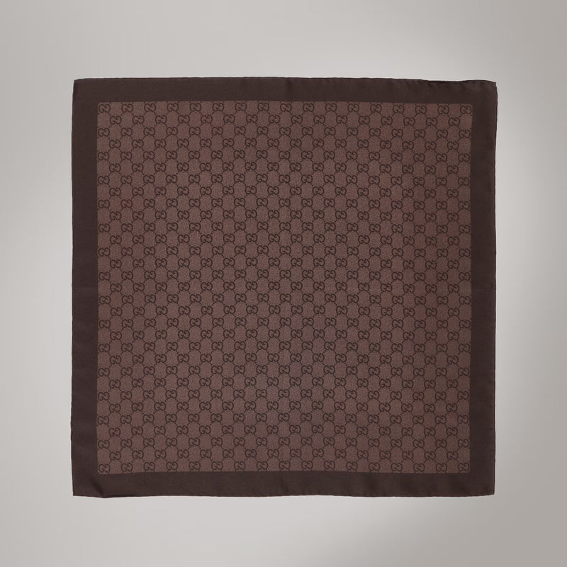 Gucci Gucci Silk Gg Scarf - World Class Fashion