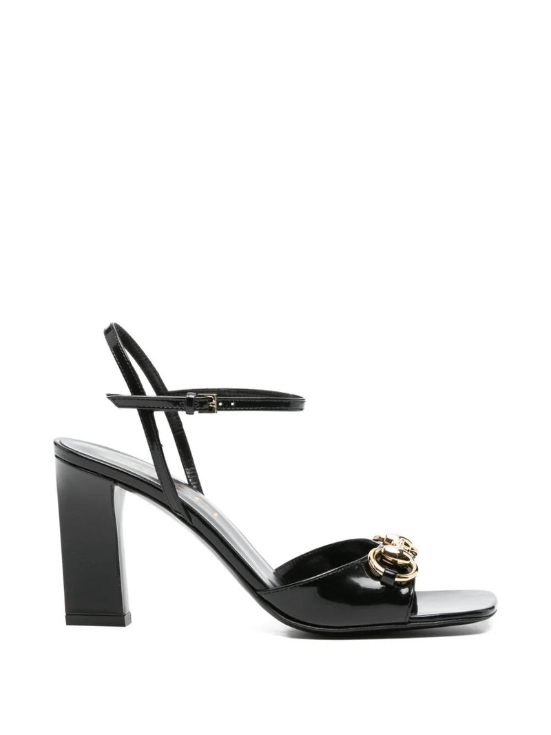 Gucci Gucci Signora 85mm Heeled Sandals - World Class Fashion