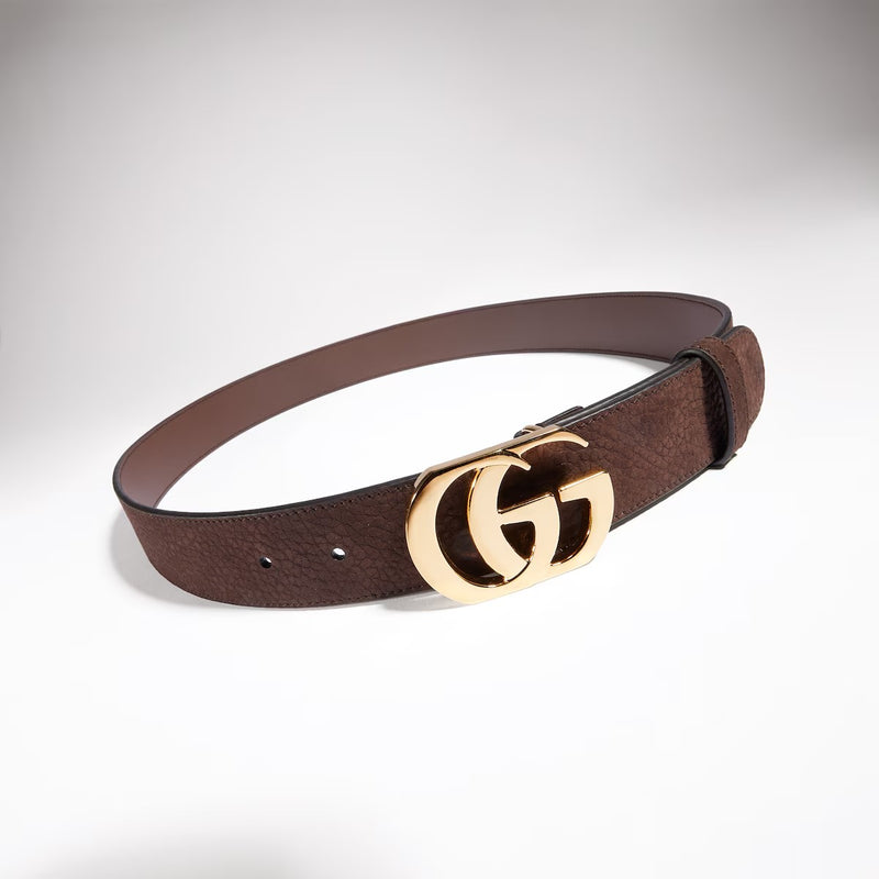 Gucci Gucci GG Marmont Belt Brown Men - World Class Fashion