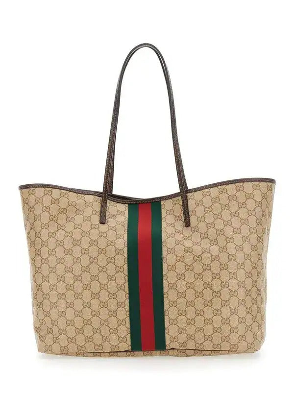 Gucci Gucci Essence Medium Shoulder Bag Beige - World Class Fashion
