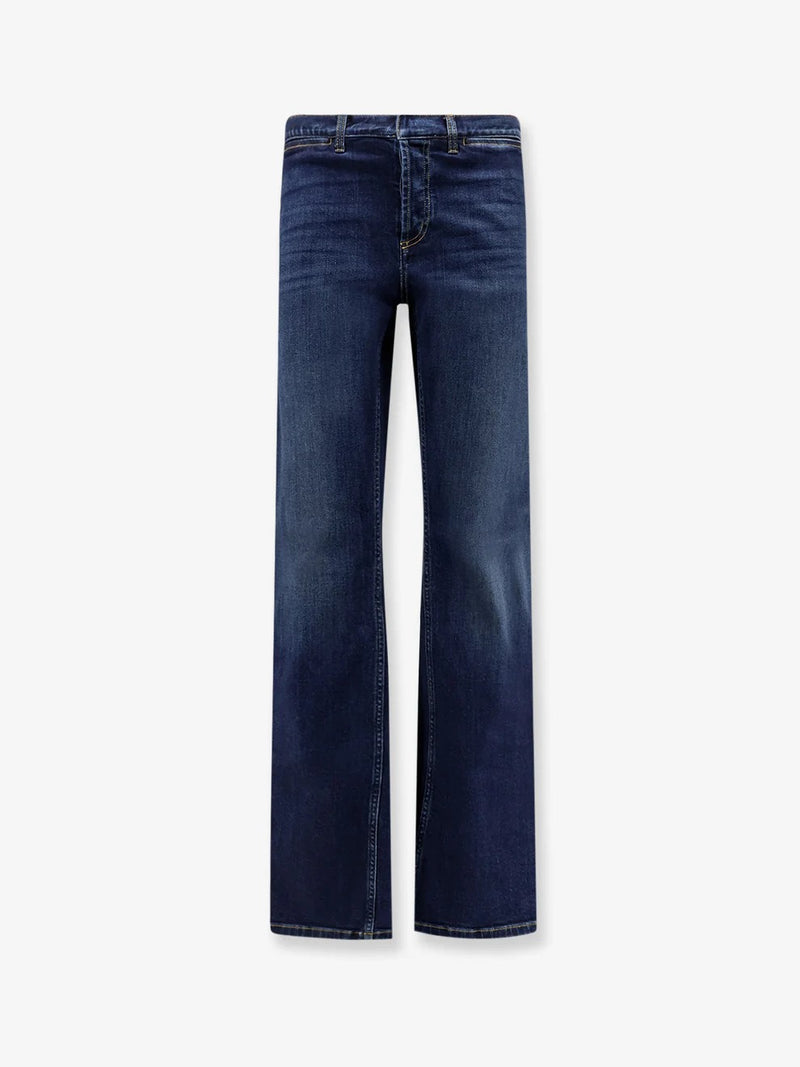 Gucci Gucci Jeans With Web Details - World Class Fashion