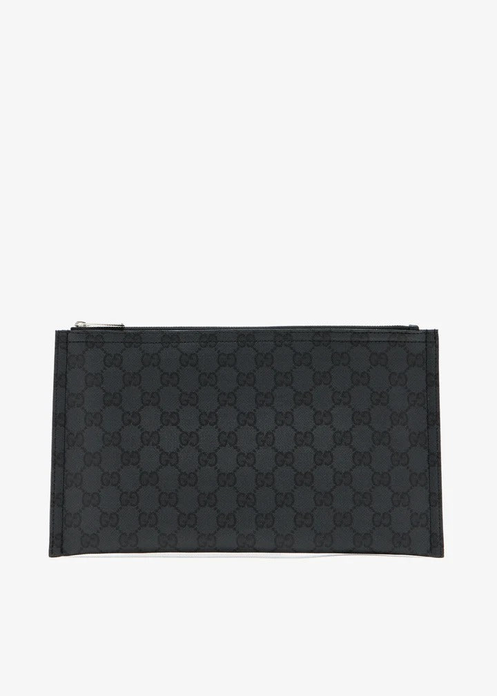 Gucci Gucci Gucci Essence Classic Medium Pouch - World Class Fashion
