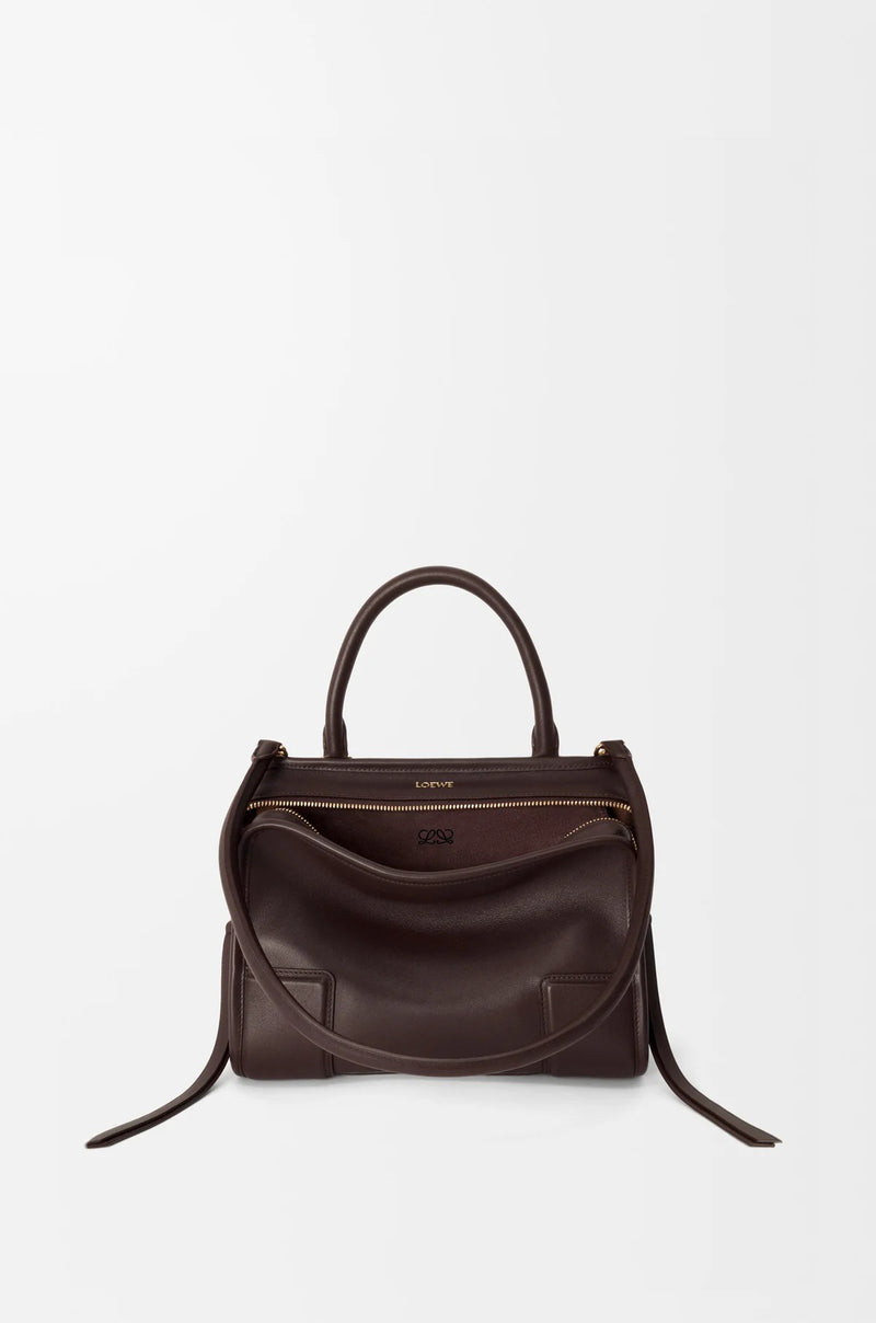 Loewe Loewe Amazona 180 Small Handbag Dark Chestnut - World Class Fashion