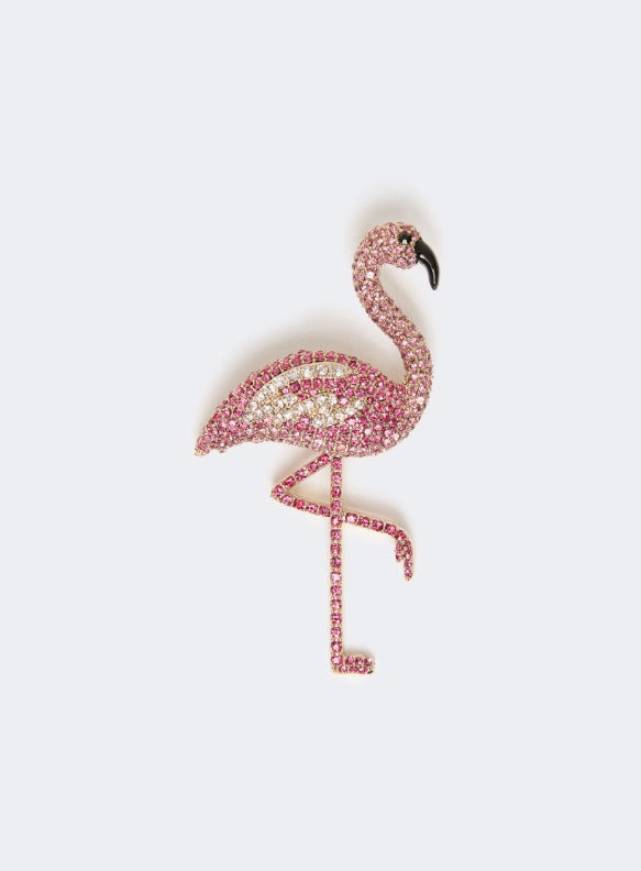 Max Mara Weekend Max Mara Weekend Metal Brooch Pink Women - World Class Fashion