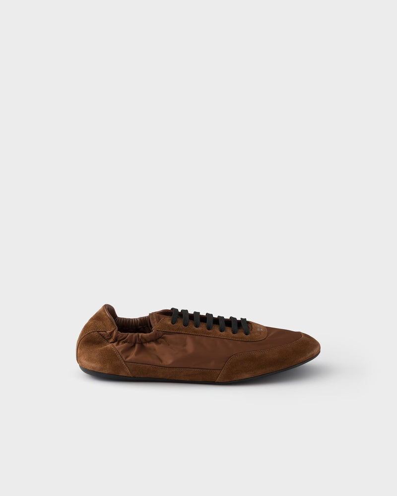 Prada Prada Zapatillas Collapse Re-nylon Marrones Hombre - World Class Fashion