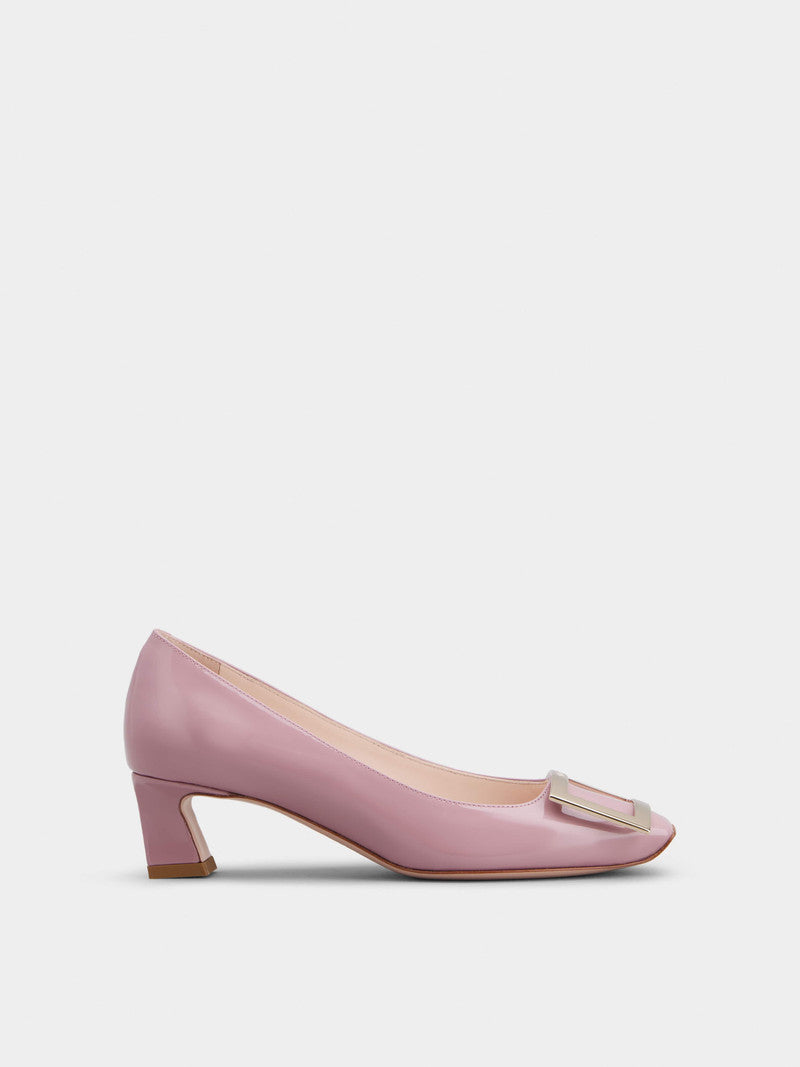 Roger Vivier Roger Vivier Trompette 45mm Pink Pumps - World Class Fashion