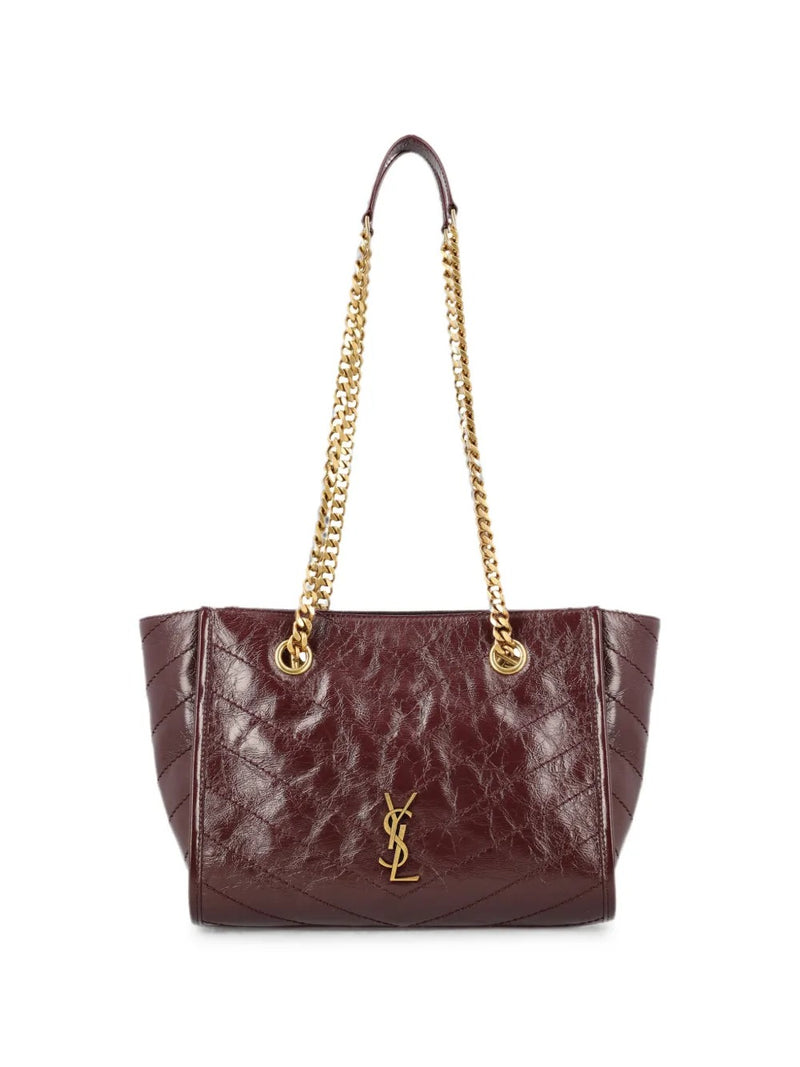 Saint Laurent Saint Laurent Niki Small Shoulder Bag Bordeaux - World Class Fashion