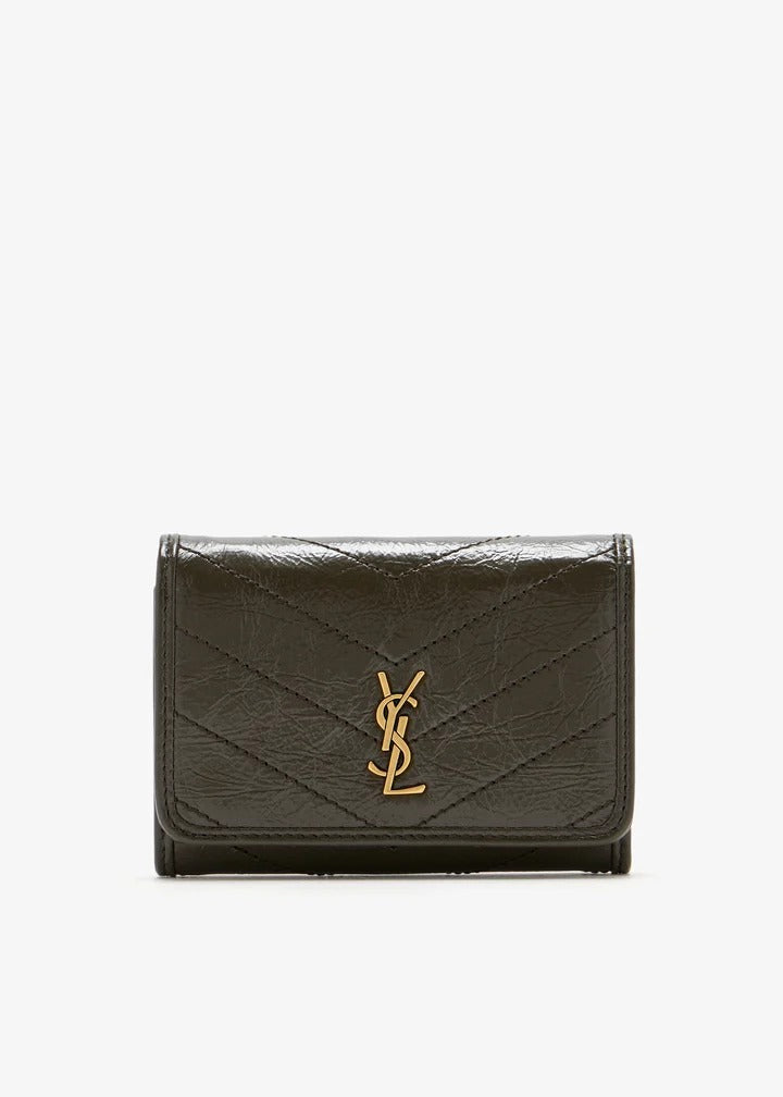 Saint Laurent Saint Laurent Niki Wallet Black Women - World Class Fashion