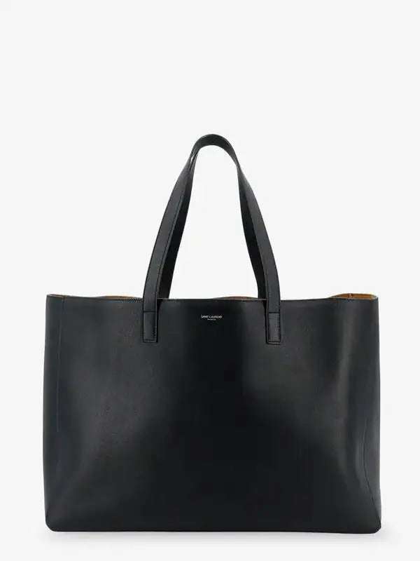 Saint Laurent Saint Laurent Large Leather Shoulder Bag Black - World Class Fashion