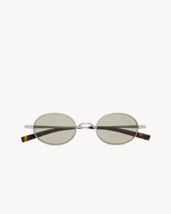 Saint Laurent Saint Laurent SL 948 T Sunglasses Silver Men - World Class Fashion