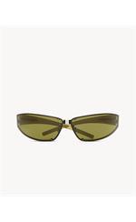 Saint Laurent Saint Laurent SL 963 Sunglasses Green - World Class Fashion