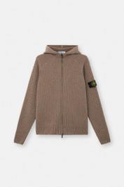 Stone Island Stone Island Men's Cashmere Wool Sweatshirt Brown - World Class Fashion
