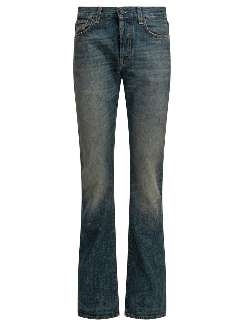 Acne Studios Acne Studios Organic Cotton Jeans Blue Women - World Class Fashion