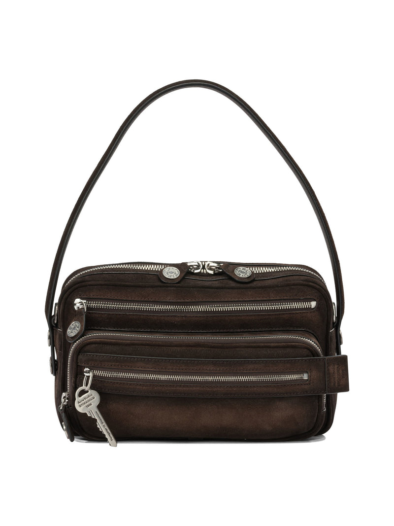 Acne Studios Acne Studios Calf Leather Shoulder Bag Brown Women - World Class Fashion