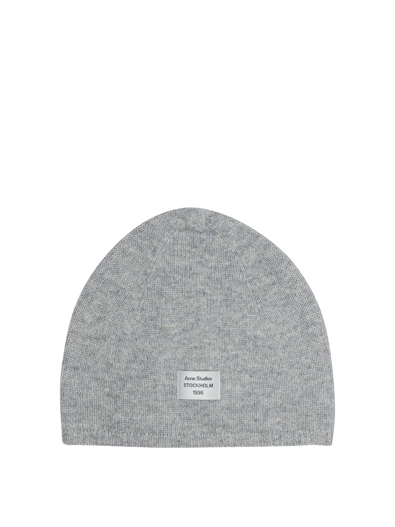 Acne Studios Acne Studios Cashmere Hat Grey - World Class Fashion