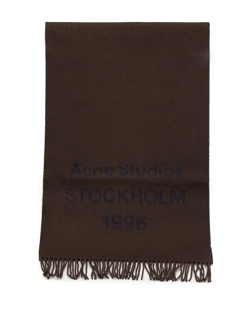 Acne Studios Acne Studios Wool Scarf Brown Men - World Class Fashion
