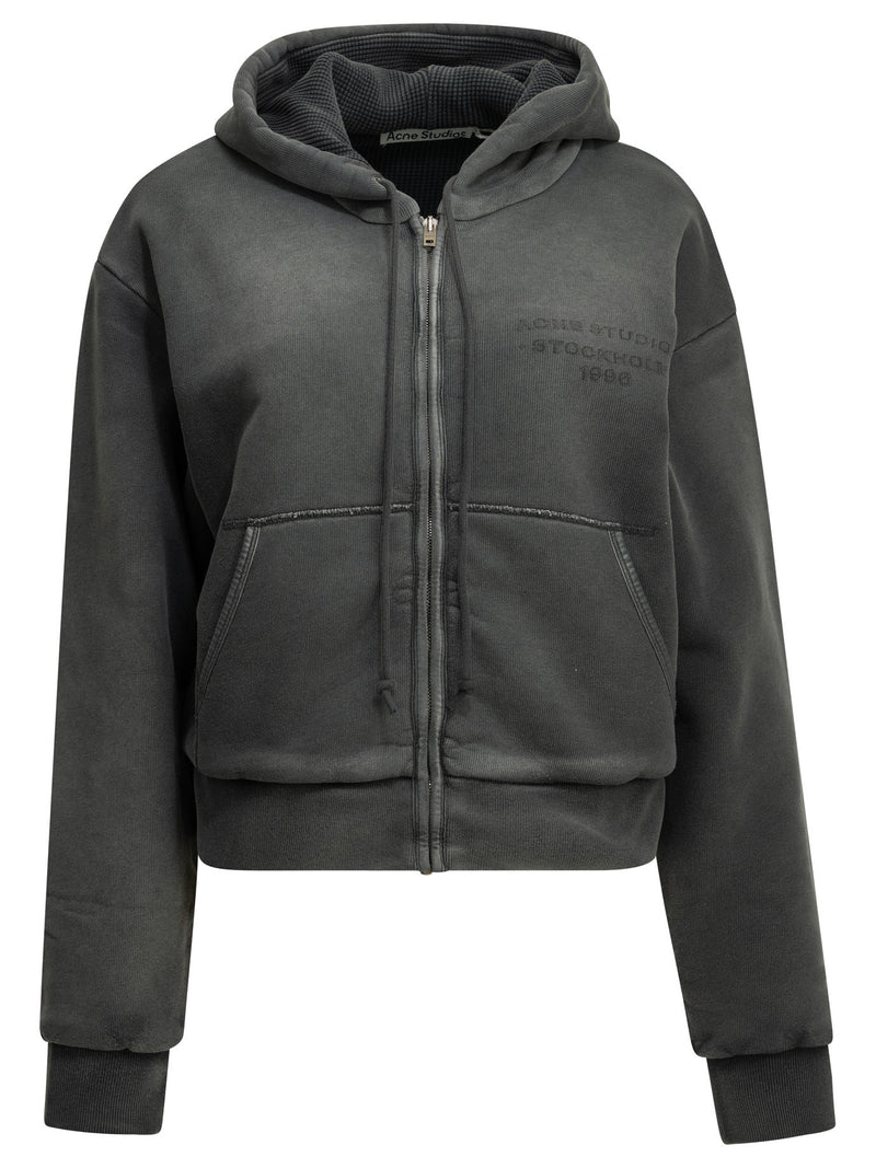 Acne Studios Acne Studios Organic Cotton Sweatshirt Grey - World Class Fashion