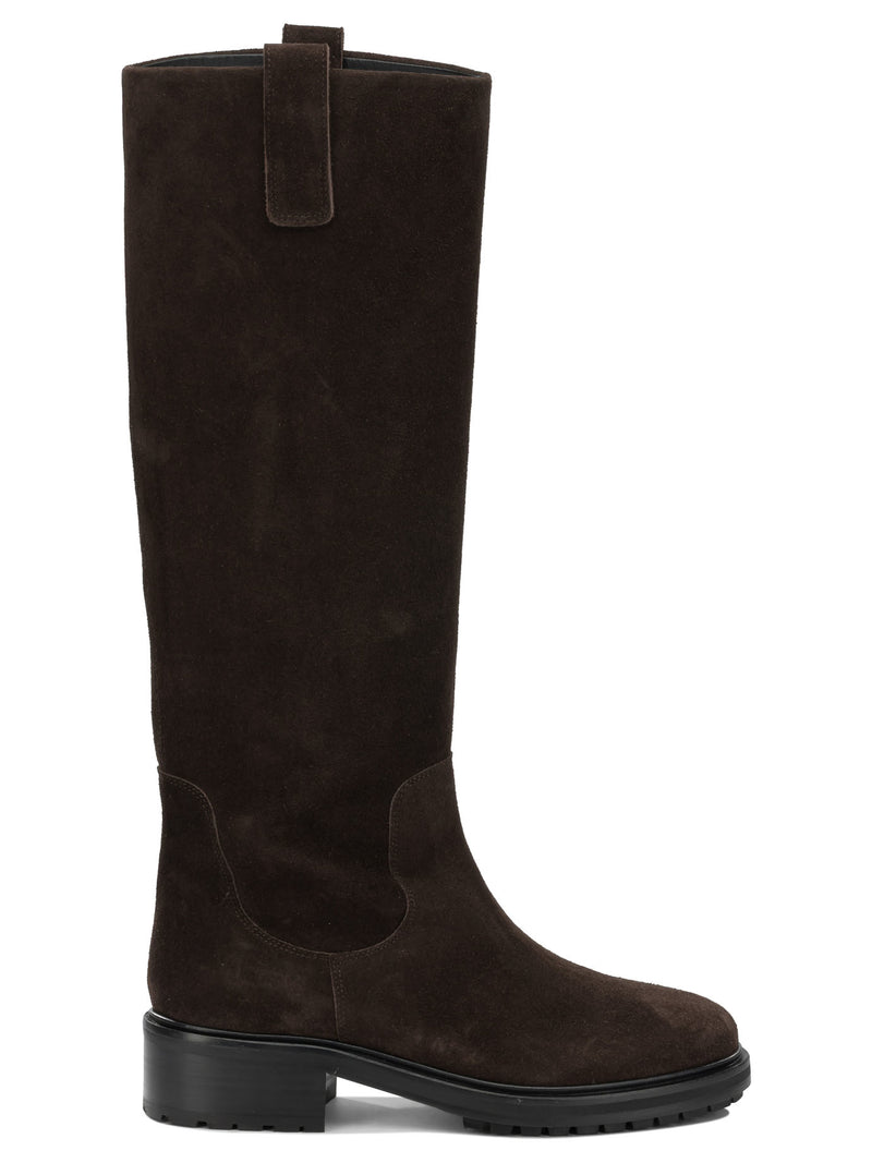Aeyde Aeyde Henry Knee-high Boots Brown Women - World Class Fashion