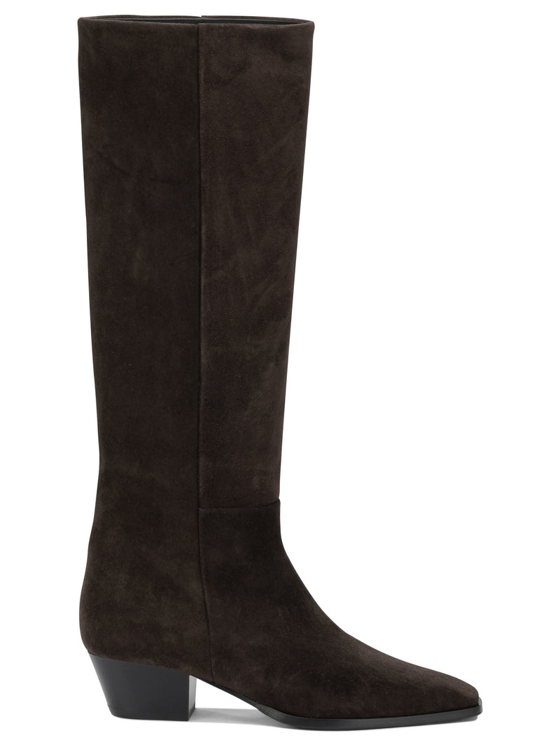 Aeyde Aeyde Medea Knee-high Boots Brown Women - World Class Fashion