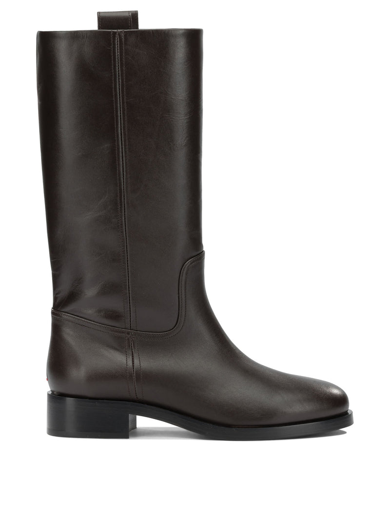 Aeyde Aeyde Theo Knee-high Boots Brown - World Class Fashion