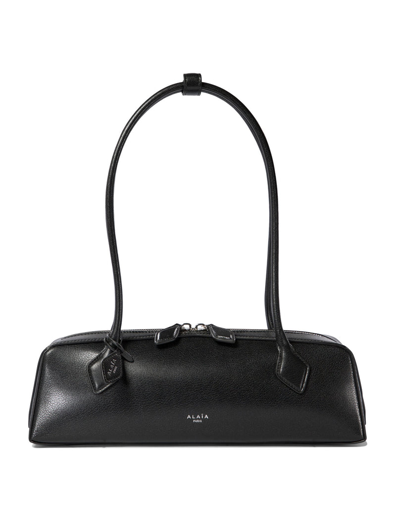 Alaia Alaïa Le Teckel Medium Shoulder Bag Black - World Class Fashion