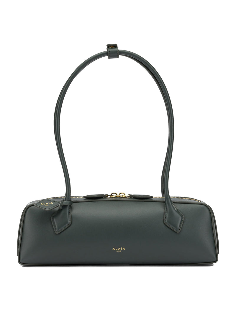 Alaia Alaïa Le Teckel Medium Shoulder Bag Green - World Class Fashion