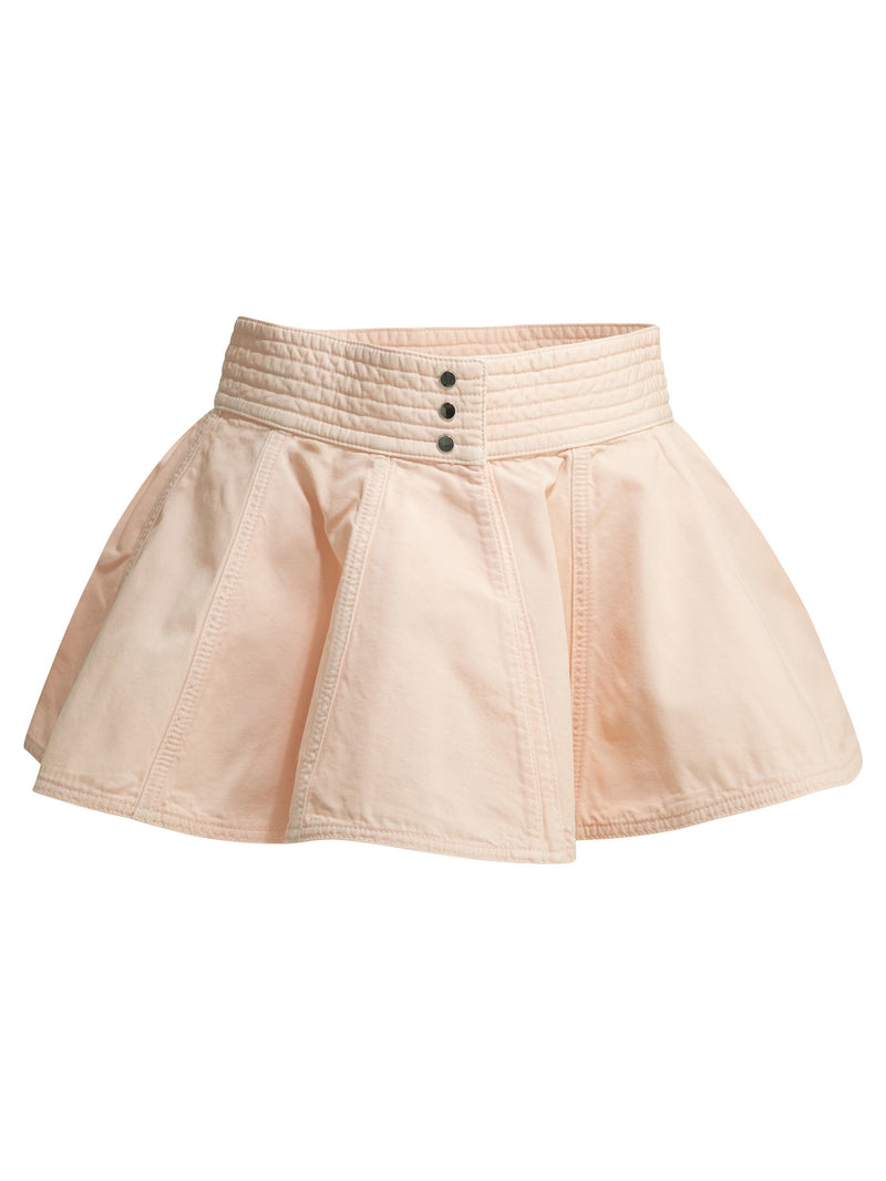 Alaia Alaïa Peplum Mini Skirt Pink Women - World Class Fashion