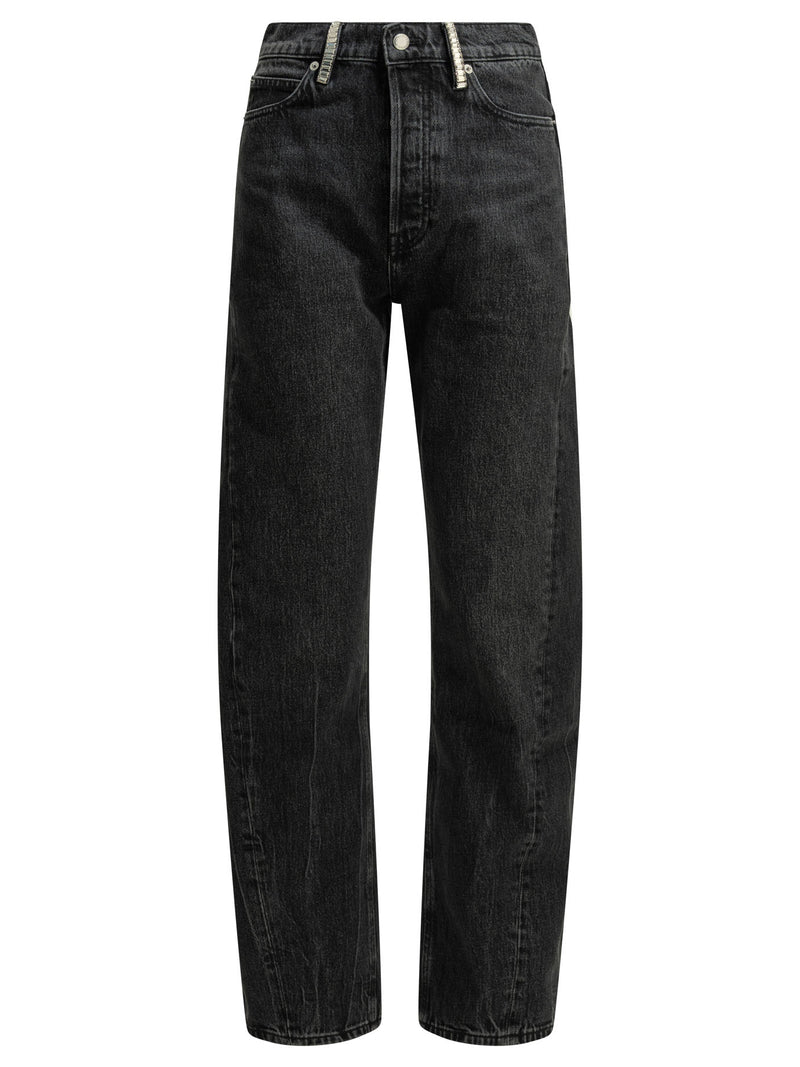Alexander Wang Alexander Wang Wide-leg Jeans Black Women - World Class Fashion