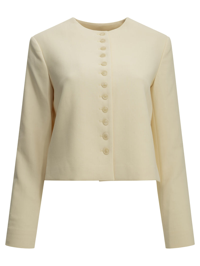 Almada Label Almada Label Funda Blazer Cream Women - World Class Fashion