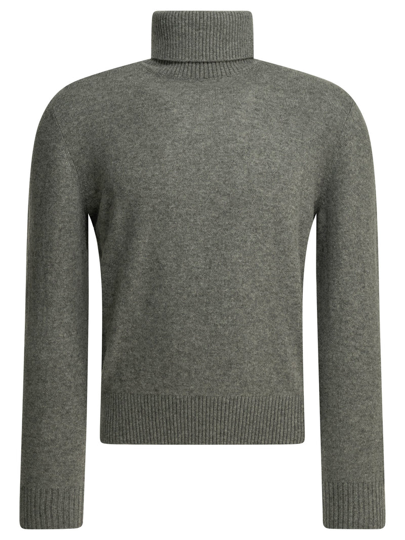 Altum Altum Cashmere Turtleneck Sweater Grey Men - World Class Fashion