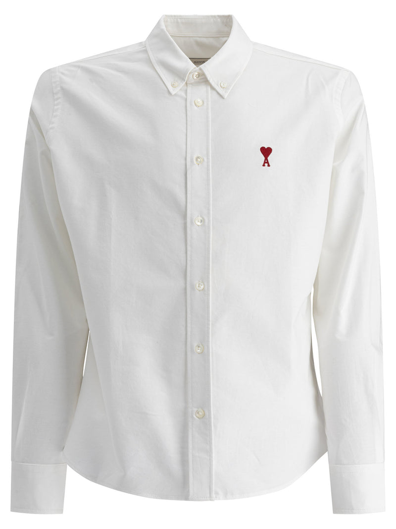 AMI Paris Ami Paris Ami De Coeur Casual Shirt - World Class Fashion