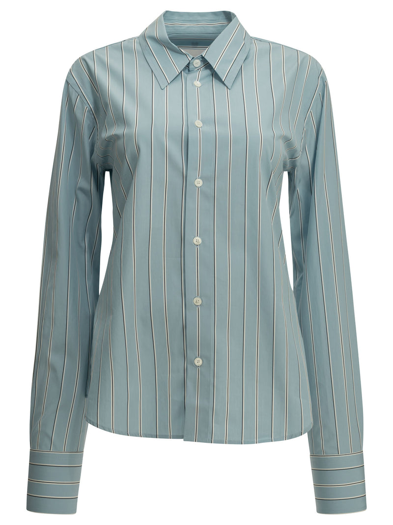 AMI Paris AMI Paris Casual Light Blue Shirt Women - World Class Fashion