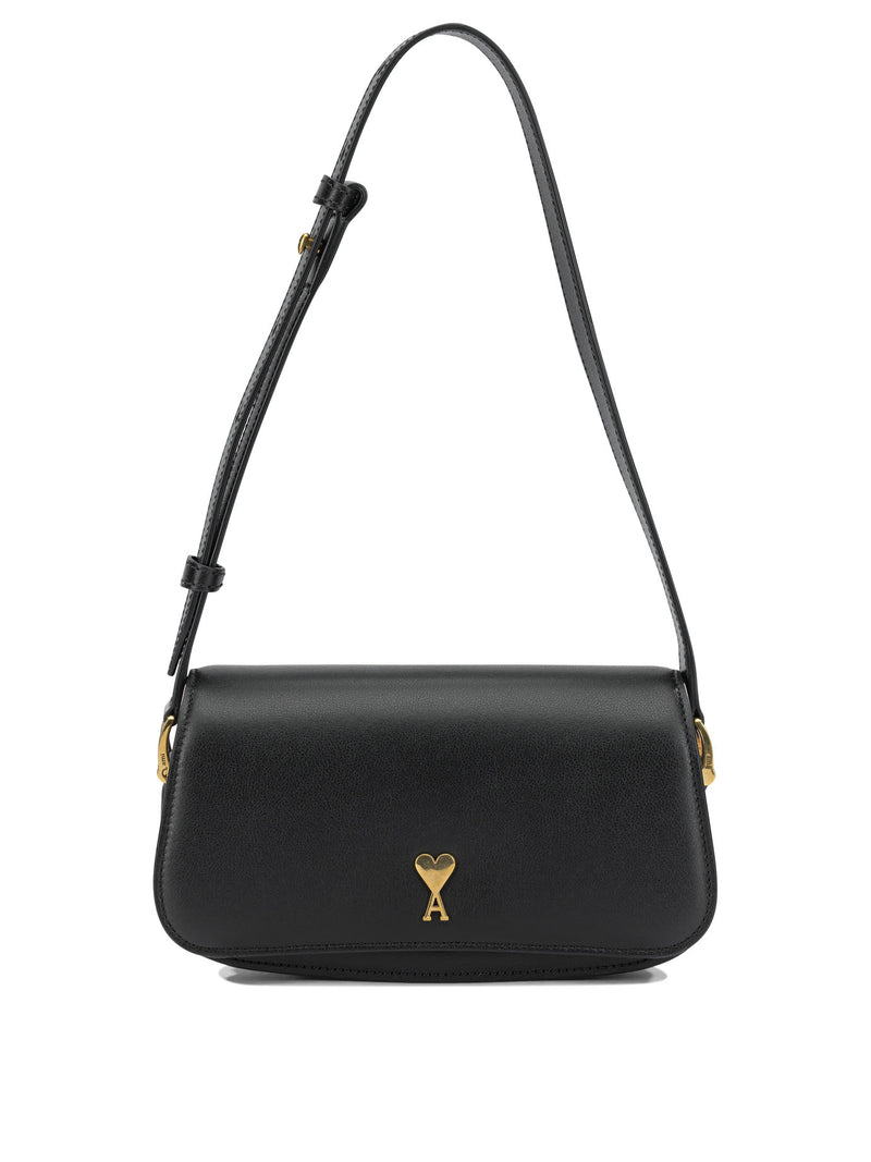 AMI Paris AMI Paris Small Shoulder Bag Black Women - World Class Fashion