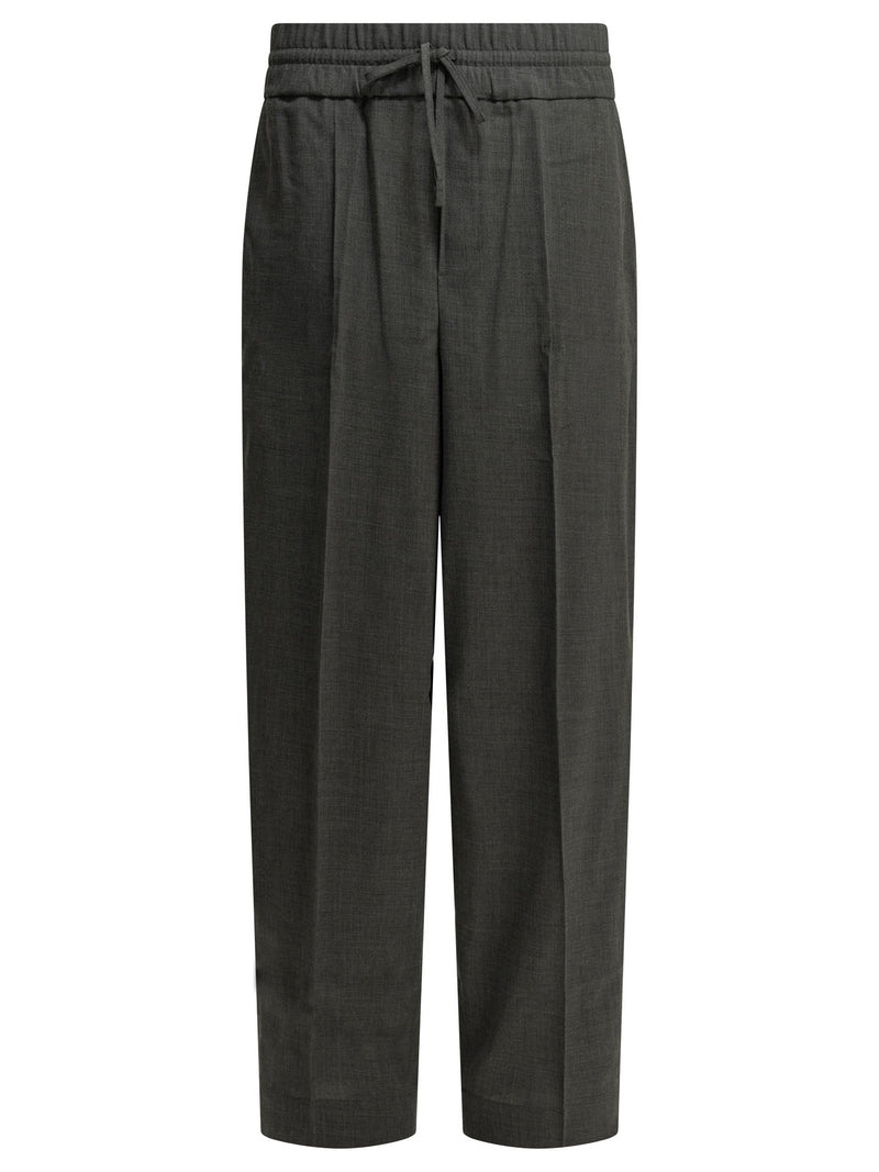 AMI Paris AMI Paris Wool Pants Grey Men - World Class Fashion